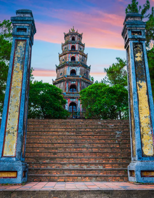 Thien Mu -pagodi Huessa, Vietnamissa