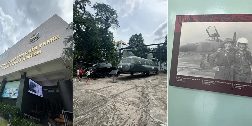 Sotajäännemuseo Ho Chi Minhin kaupungissa