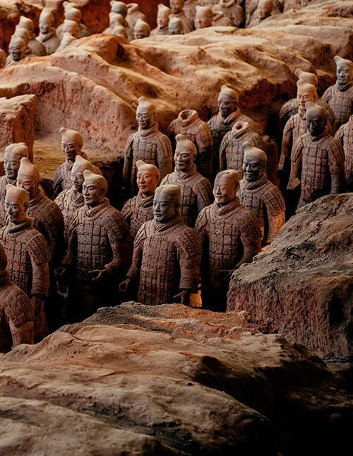 Kiinan terrakotta-armeijan patsaat