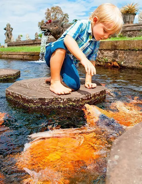 Bali lasten kanssa