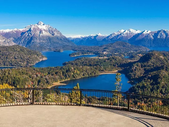 Argentiina & Chile: jäätiköitä, järviä & pääkaupunkeja