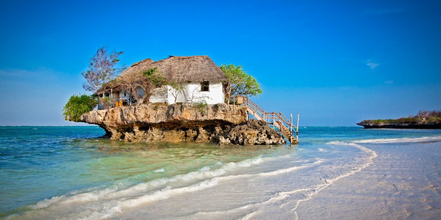 The Rock Restaurant Zanzibar Over Water House