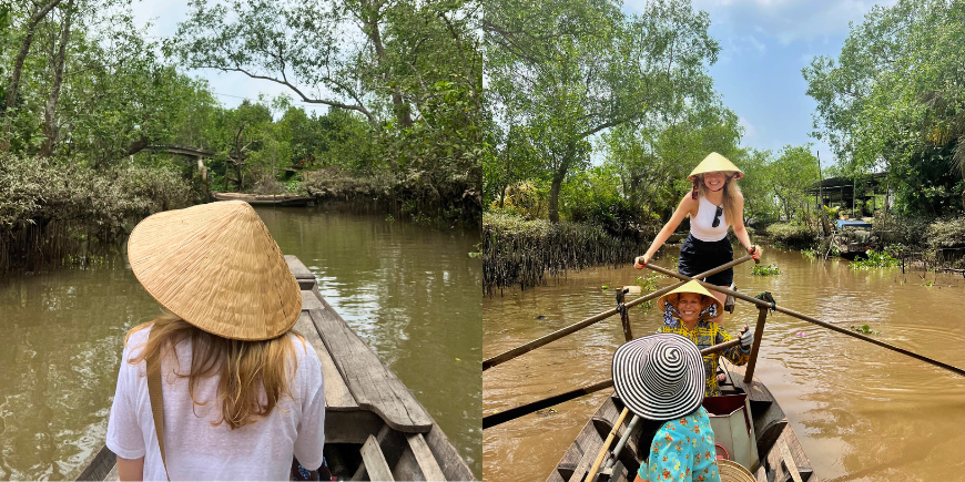 Veneretki Mekongin suistossa