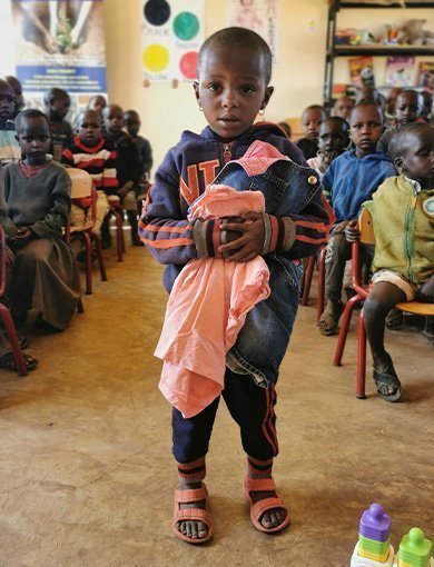 Masai pre-school, Tansania