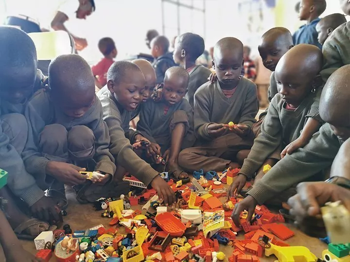 Masai pre-school, Tansania