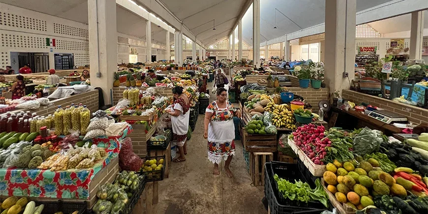 Mercado Municipal Valladolidissa, Meksikossa