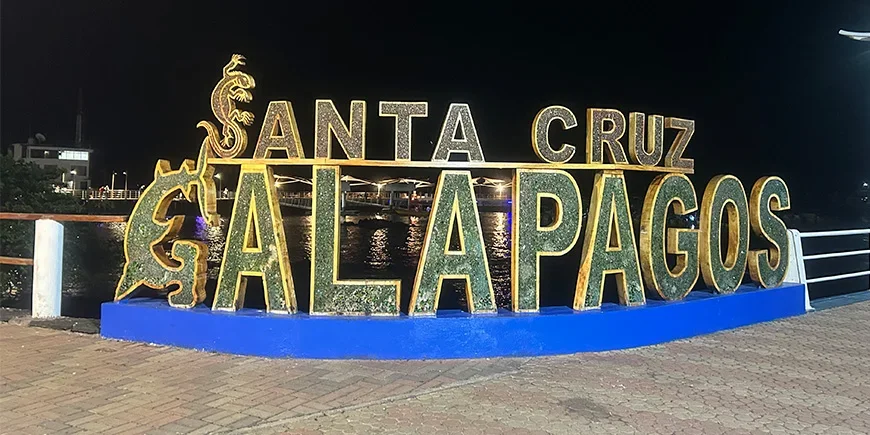 Santa Cruzin kyltti Galápagossaarilla sijaitsevalla Santa Cruzin saarella