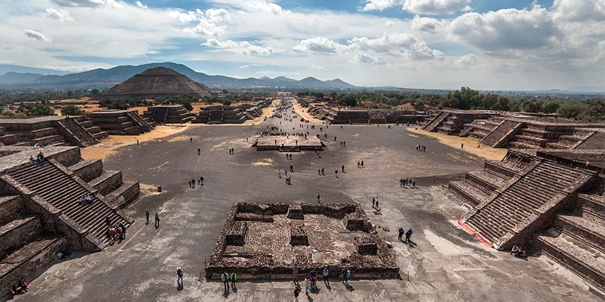 Tenochtitlán Mexico Cityssä, Meksikossa