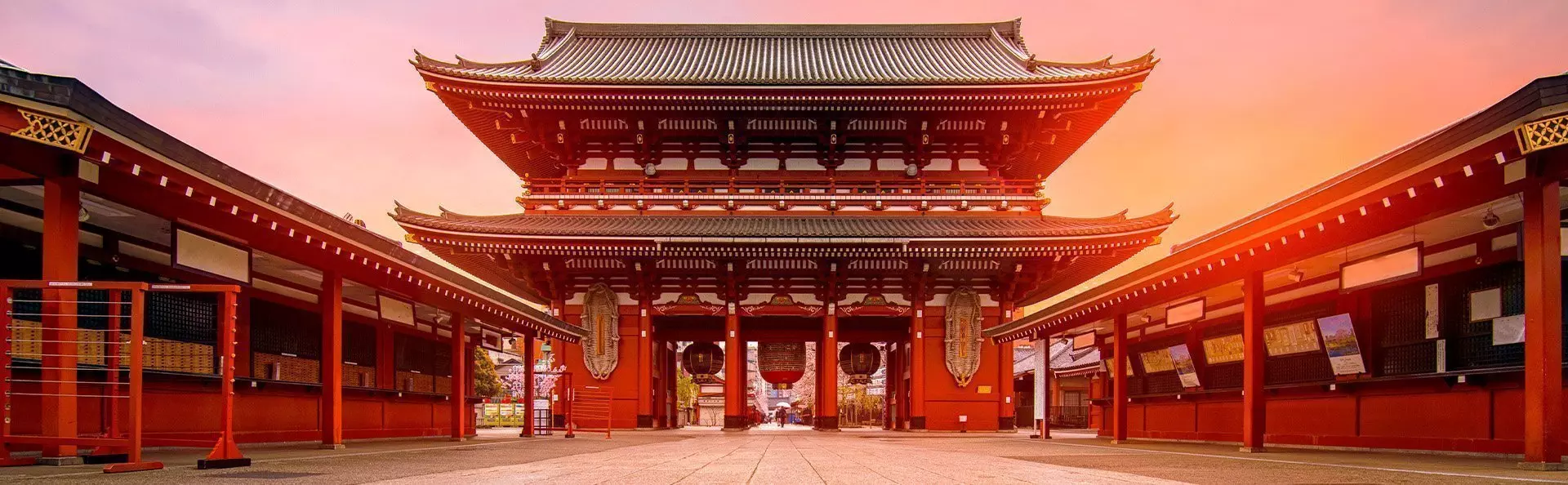 Senso-ji-temppeli Asakusassa Tokiossa