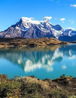 Pehoe-järvi, Torres Del Paine, Patagonia, Chile